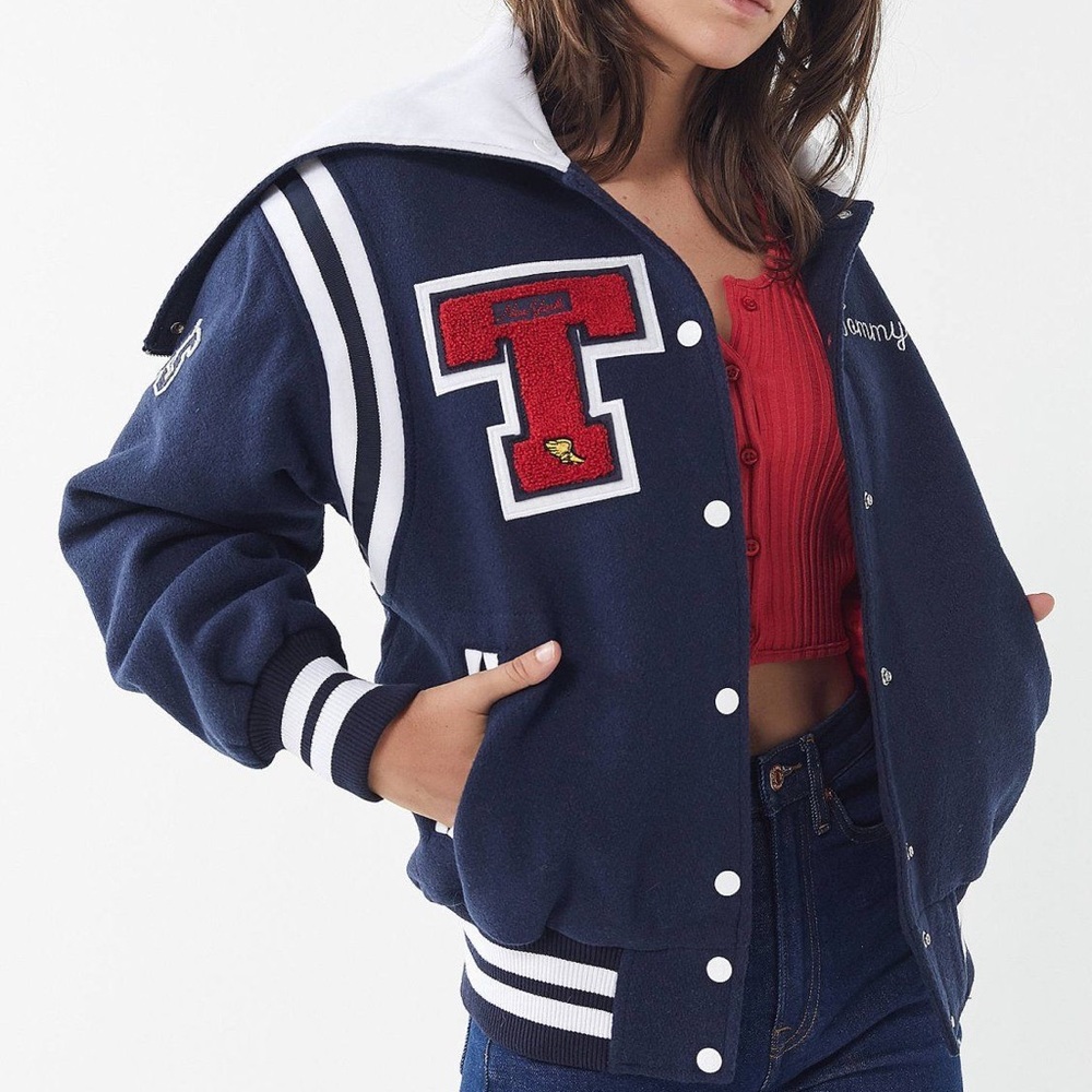 NWOT Tommy Jeans Oversized New York Varsity Jacket